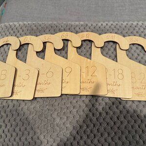 Baby Clothes Hanger Separators